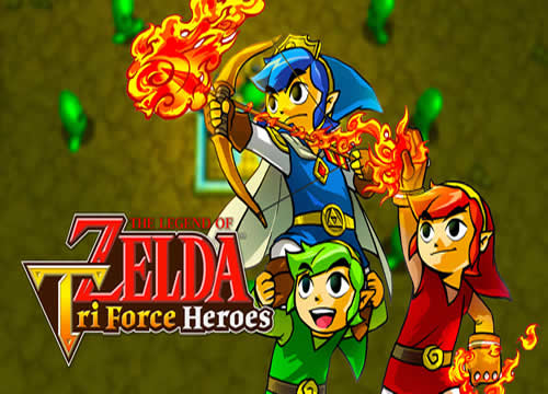 Descargar The Legend of Zelda Tri Force Heroes (UPDATE) (Region Free) (USA)