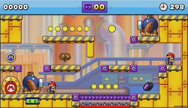 Descargar Mario vs Donkey Kong Tipping Stars CIA 3DS USA