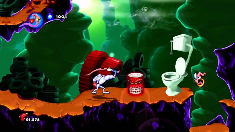 EARTHWORM JIM HD [ESPAÑOL] [PS3] [PKG] [MEGA