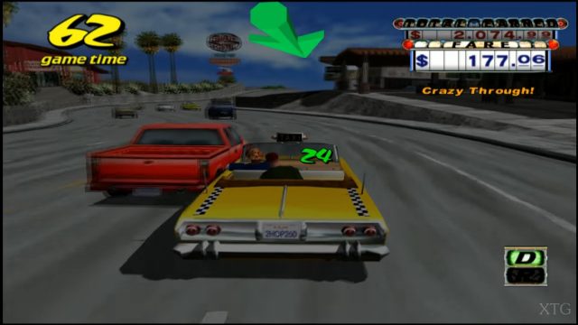 Crazy Taxi-PLAYSTATION 2 PS2-PAL-Probado