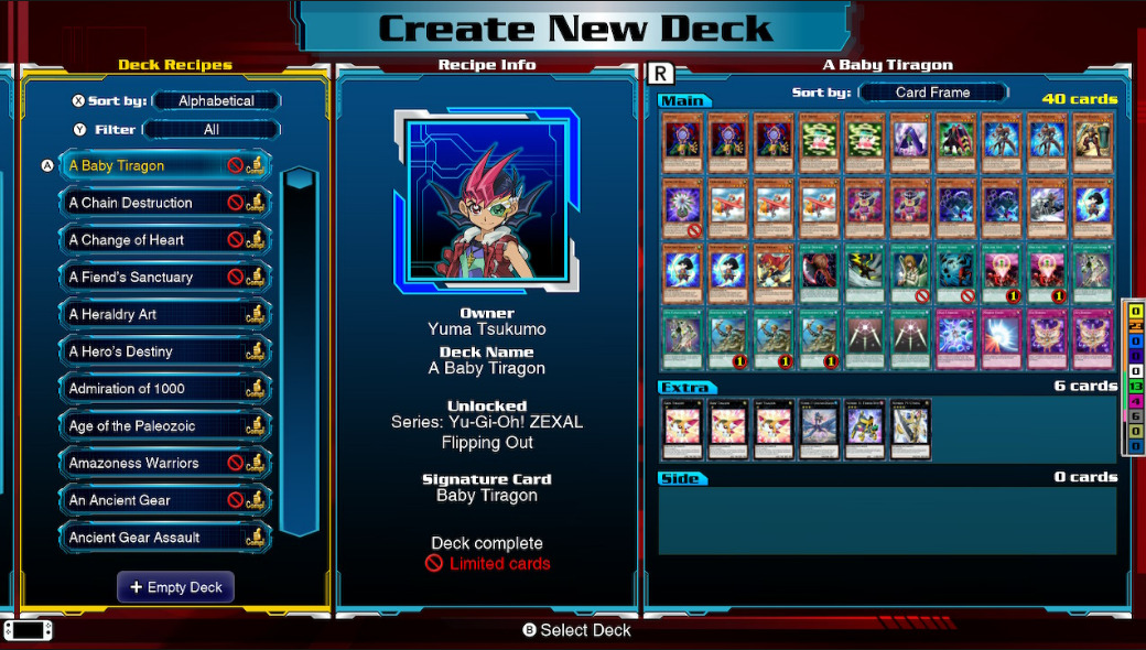 yugioh legacy of the duelist switch